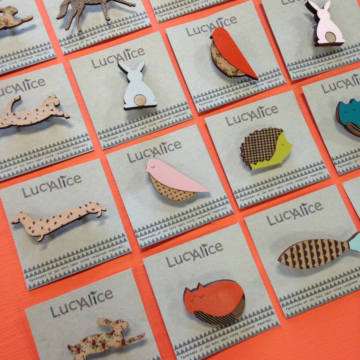Just arrived from the studio of <a href="/LucyAlicePorter/">Lucy Alice Designs</a> grab one while you can!