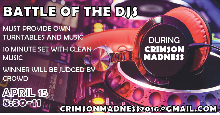 TheAgencyIUP's tweet photo. You think you are a DJ? Come prove your skills!! #droppingtracks #crimsonmadness @IUPstudents https://t.co/Yw8hOoyxHy