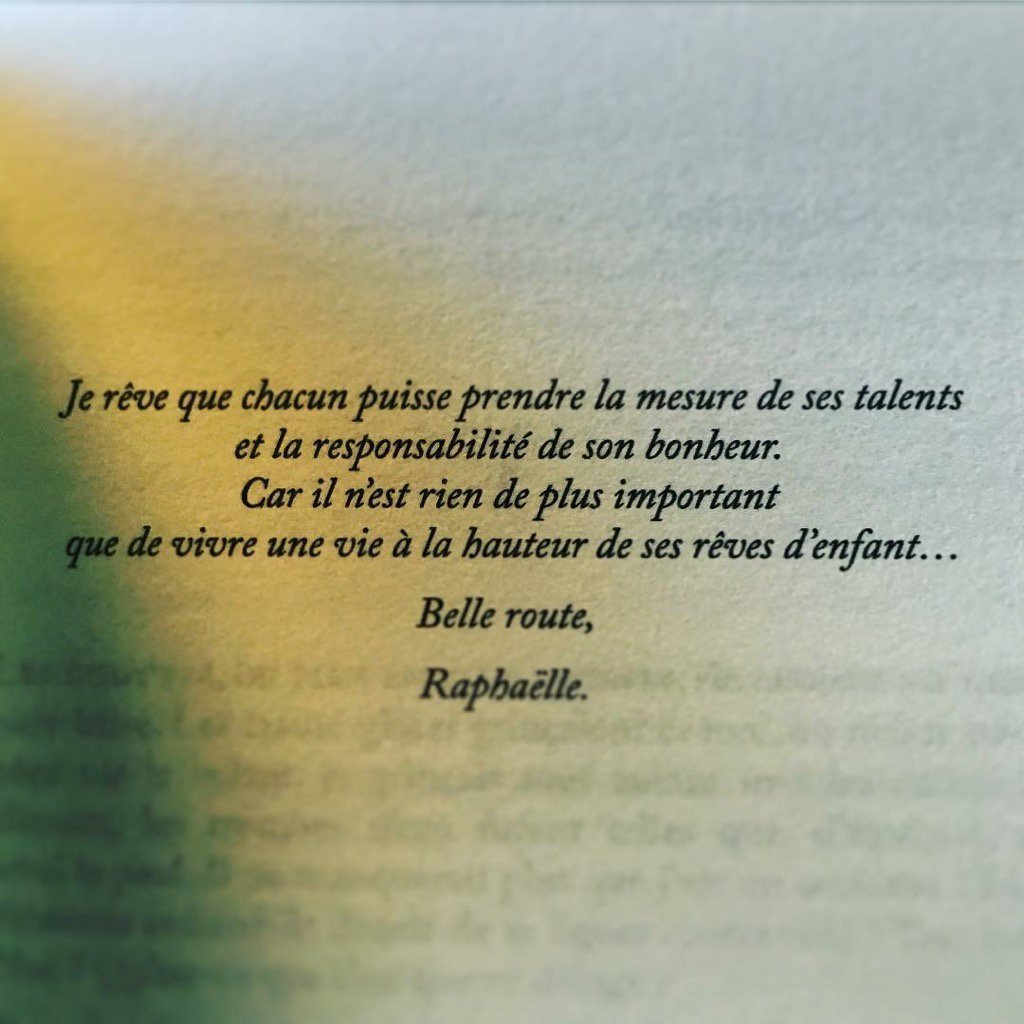 Happy_Laurence's tweet photo. "Je rêve que chacun puisse prendre la mesure de ses talents et la responsabilité de son bonheur (...)" https://t.co/64o92ux9W4