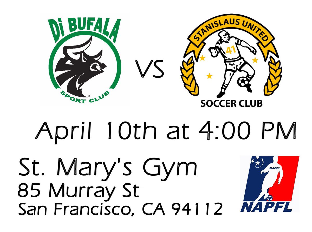 FYI: Time change to the league opener. 👍🏼