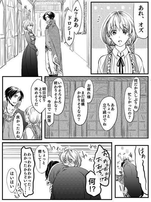お付き合いしてるオズドロまんが 