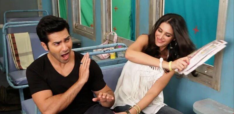 VarunDhawan_FC's tweet photo. #2YearsOfMainTeraHero Our Rockstar's first film with his father! Full on comedy ;) @Varun_dvn https://t.co/UDqMIY3dhf