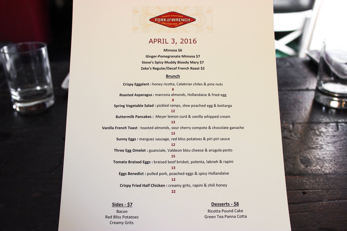 We're #brunching from 10-3 today. Join us!