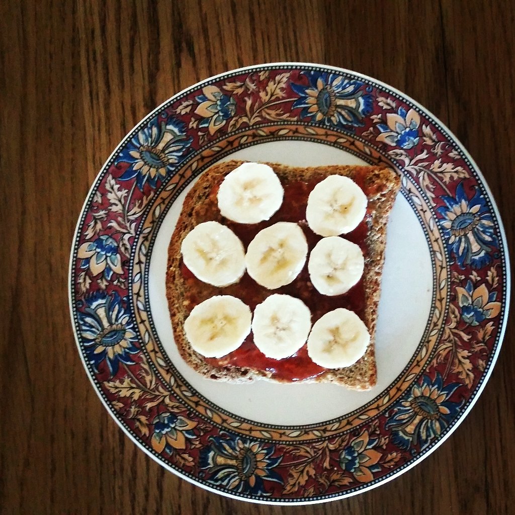 whatdietnext's tweet image. Starting a #vegan adventure. Ezekiel bread, almond butter, jelly &amp;amp; banana. Follow my journey whatdietnext.com