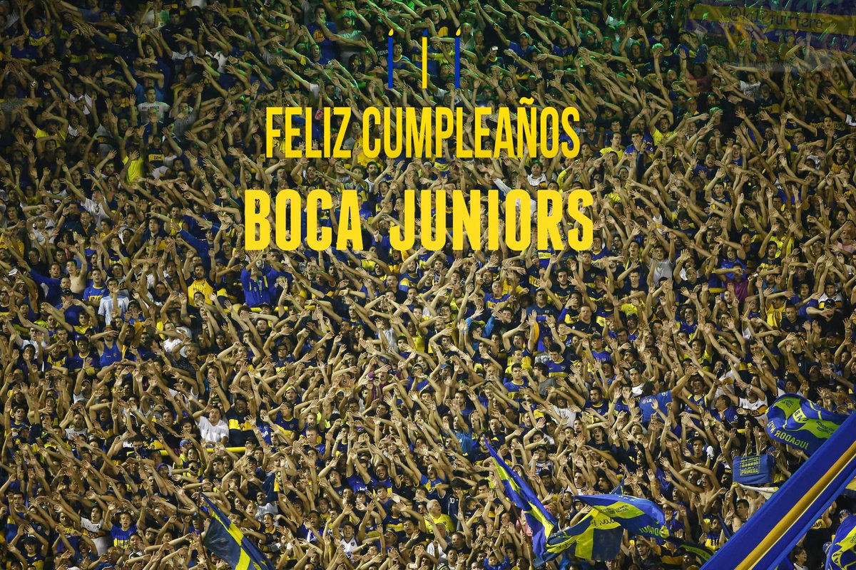 la12tuittera's tweet photo. ¡¡Feliz Cumpleaños Boca Juniors!!
#111AñosPasandolaDePrimera 💙💛💙 https://t.co/h44ZG4bwZU