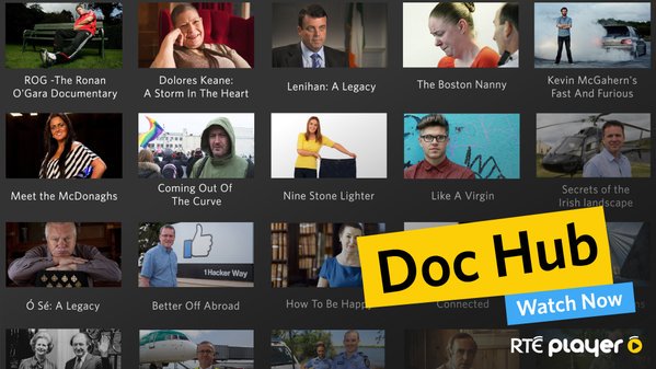 rte's tweet image. Lots of great docs to catch up on @RTEPlayer&apos;s #DocHub bit.ly/1RCbzWs
