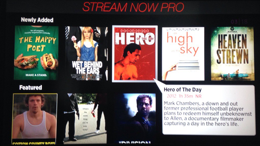streamnowtv's tweet photo. The #StreamNowPRO #Roku channel for a facelift. It's a must for #indiefilm & TV fans.
https://t.co/o9HgKjyknr https://t.co/IoObxrxWMV