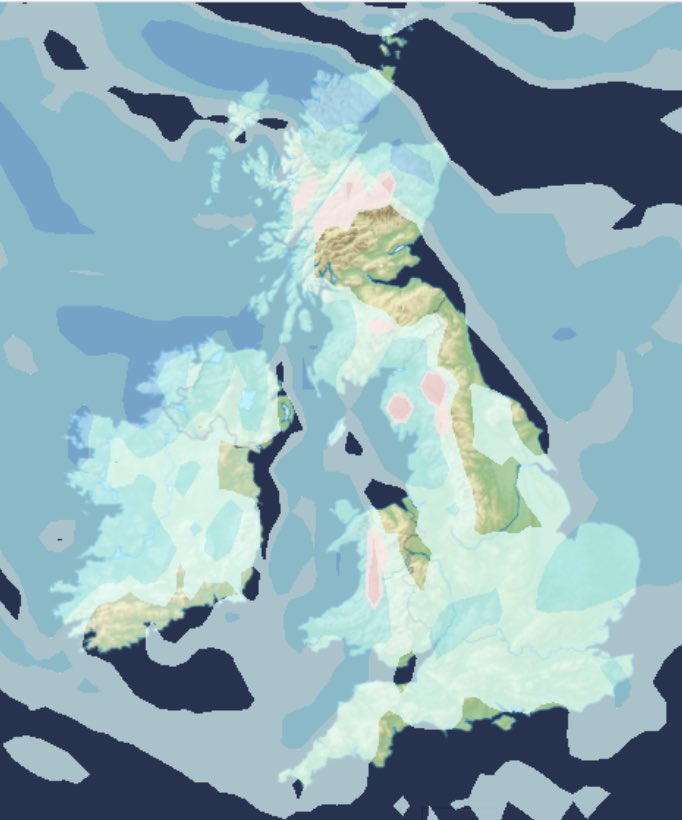ChadWeather's tweet photo. Cold enough for showers to fall as sleet or snow on Northern Hills later next week. #Brrrrrr #NotSpringlike https://t.co/2kaE4SBcFO