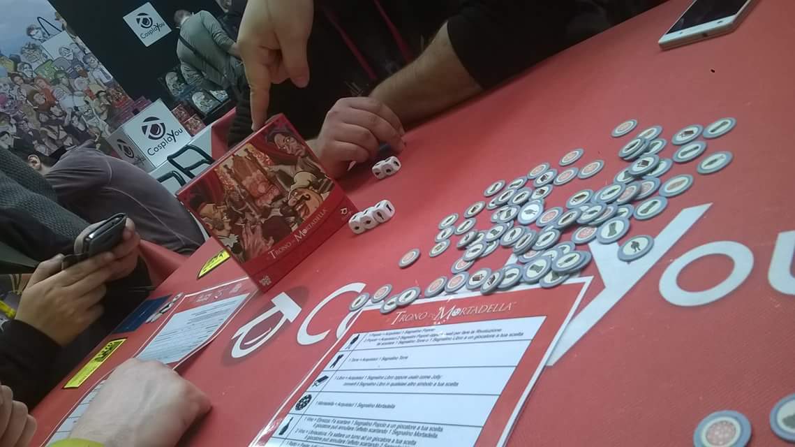 TheR0llingGamer's tweet photo. #TheRollingGamers #Modena Player #Play #IlTronoDiMortadella #LinusGames #CosplaYou #boardgames #giochidatavolo https://t.co/MJ9GK12M1p