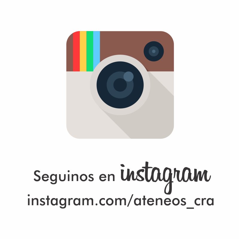 ¡Seguinos y enterate antes que nadie las novedades! <a href="/AJuvenilSRL/">Ateneo Lobos</a> <a href="/AteneoSRLaplata/">AteneoSRLaplata</a> <a href="/AteneoRuralBBca/">Ateneo Rural Bahia Blanca</a> <a href="/ateneosl/">Ateneo San Luis</a>