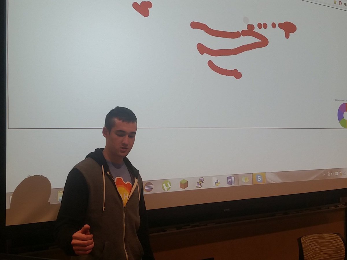 dandyhacks's tweet image. TouchPaint #motiontracking #fingerpainting #dandyhacks