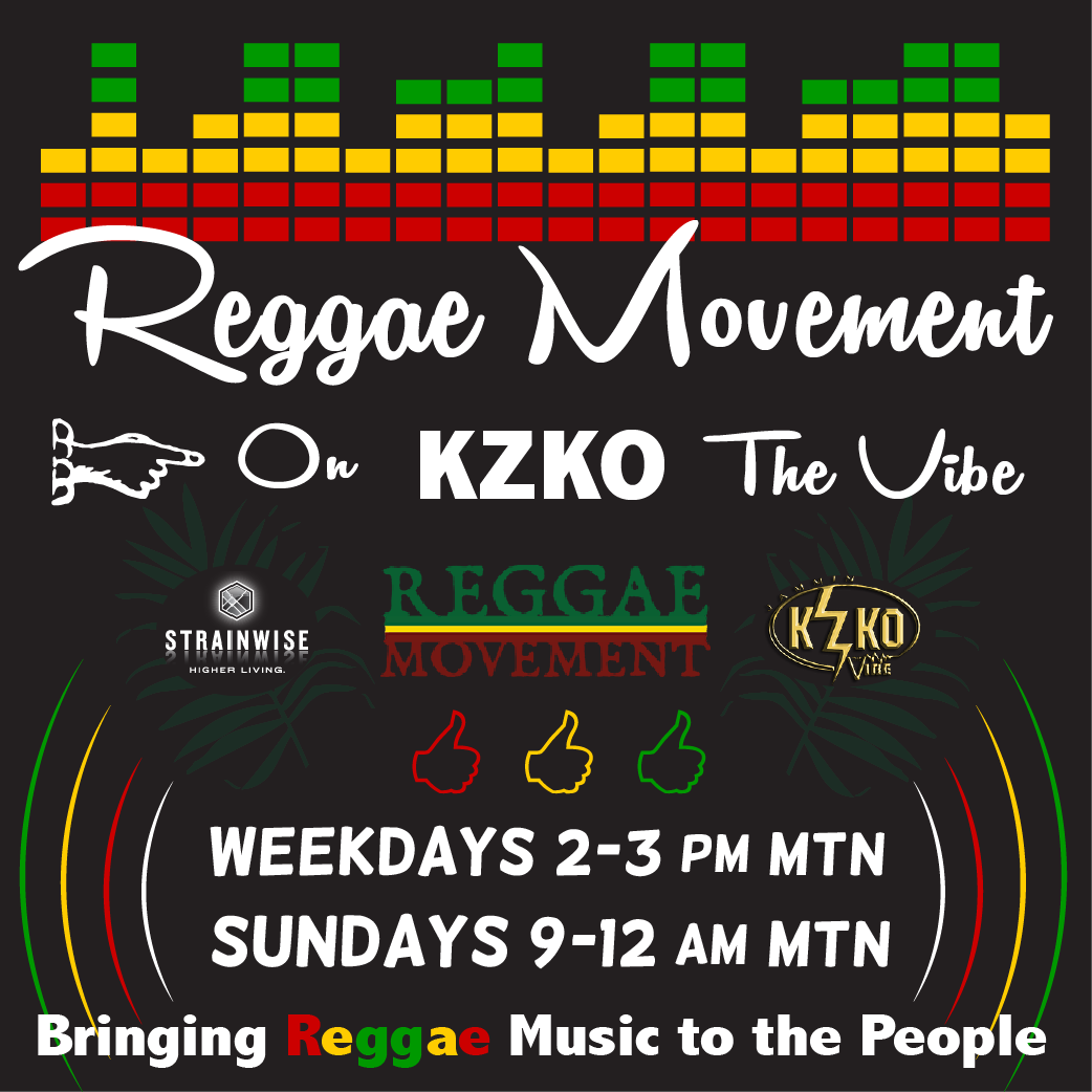 ReggaeBoston's tweet image. Wake up Sundays  2 #Reggae @reggaemovement live @KzkoTheVibe 9a-1p MTN find KZKO @tunein or kzkoradio.com