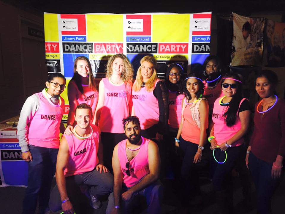 NAWMBA_Suffolk's tweet photo. Supporting a great mission #TheJimmyFundDanceParty #NAWMBASU #SUGBA #allnightlong https://t.co/fZ2mvtTJ53
