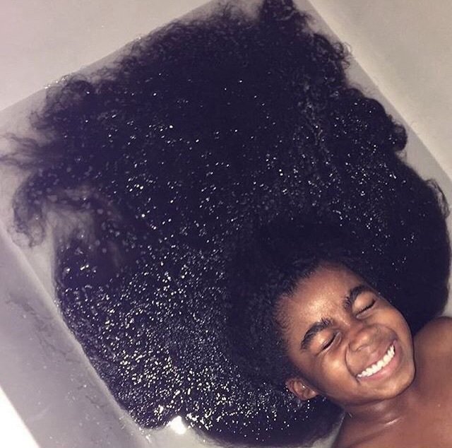 Cute Black Babies On Twitter Long Hair Don T Care Https T Co