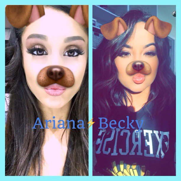 ___VS___vs___'s tweet photo. #RT #ArianaGrande                                        #Fav #BeckyG 🐶⚡🐶 https://t.co/oDKyoVAjkT
