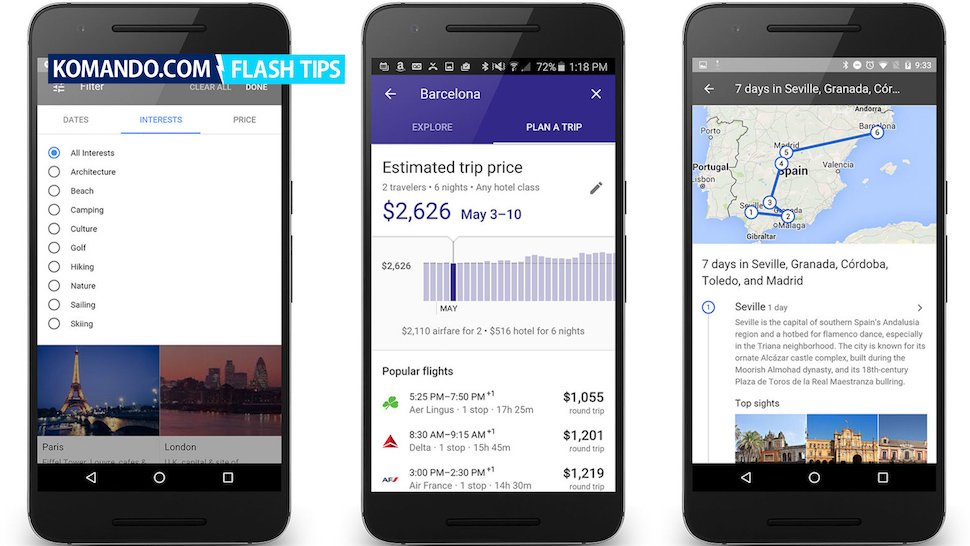 kimkomando's tweet photo. Want to get out of town? Tryout #GoogleDestinations for your #trip to plan https://t.co/SoQvF66ezB https://t.co/XjqiW1sOzH