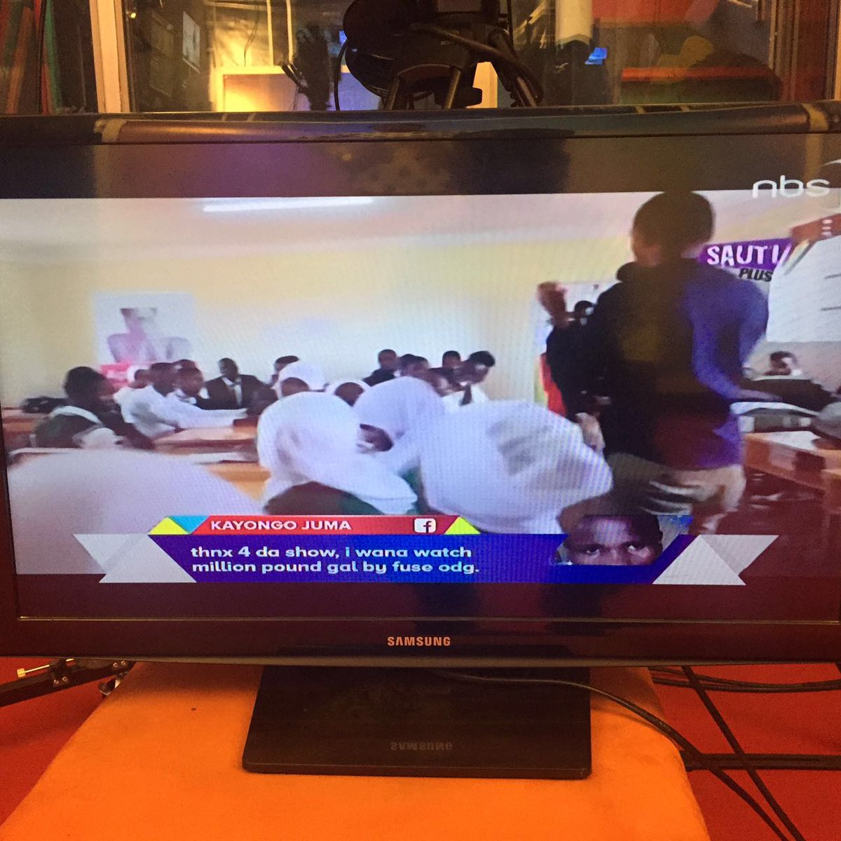 HumNabimanya's tweet photo. Good to be back on TV. Catch me every Sun 9-10am only on @nbstv for the Mix Up show. #EngagingYouth #Voices4Health https://t.co/4xZLyy0aci