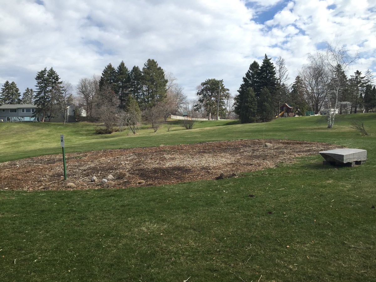 PollinatorHelp's tweet image. We'll be working on a pollinator garden at Arneson Acres! Here's a picture we took today.