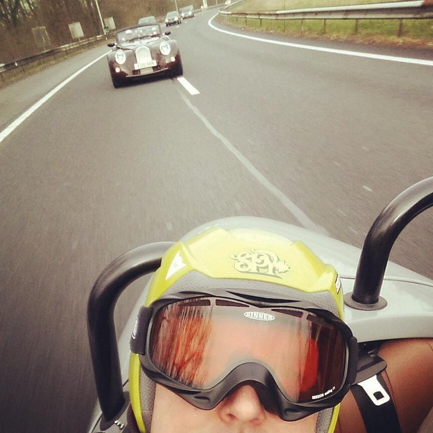 MorganCarsNL's tweet photo. #Morgan 3Wheeler & Aero8 @ #MSCCH meeting https://t.co/c8oleuxgIE