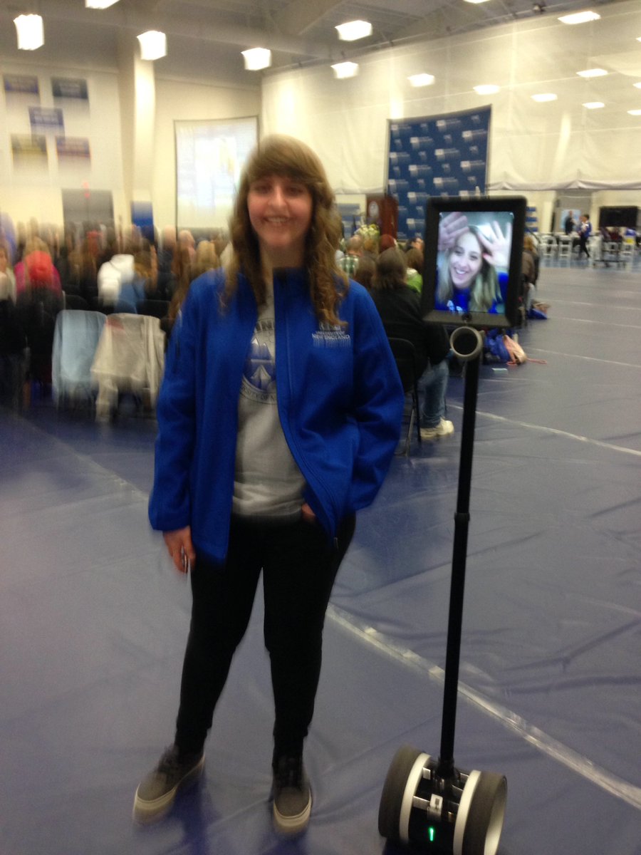 Preparing to welcome our accepted students!  <a href="/unetweets/">University of New England</a> #UNE <a href="/DoubleRobotics/">Double Robotics</a>