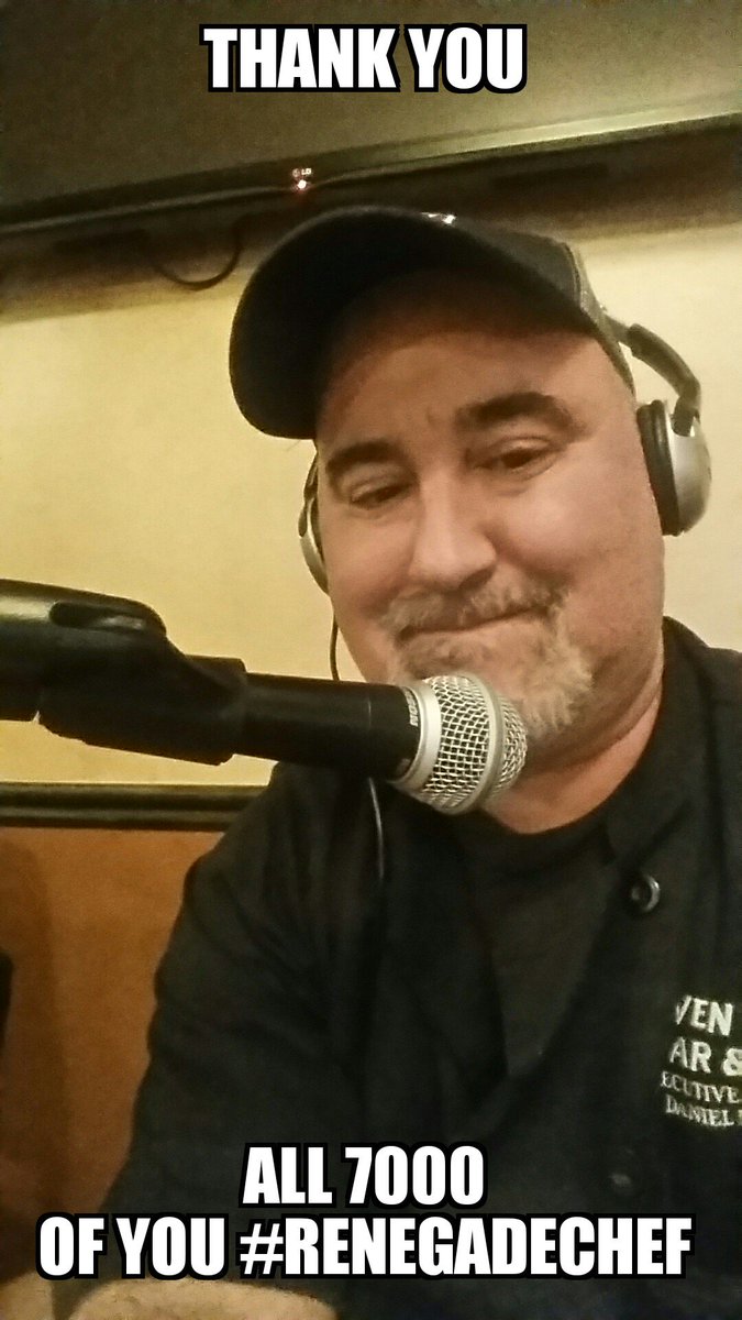 RenegadeRadio's tweet photo. All 7000 + Following you are awesome!
#FollowaRenegade #RenegadeRevolution #RenegadeRadio #RenegadeChef #worldwide https://t.co/ujgonK6mIK