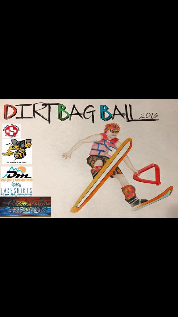 Detroit Mountain on Twitter "Dirtbag Ball tonight 610pm to support