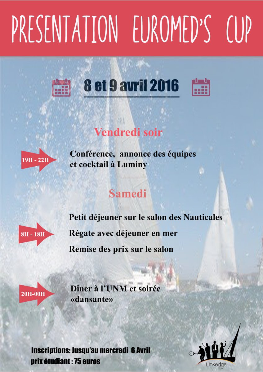 Linkedgeevent's tweet photo. Plus d'informations sur la régate de samedi, plus d'info sur l'event https://t.co/PqkPsc3rRg
#kedgebs #Nauticales https://t.co/lgk2uUArF0