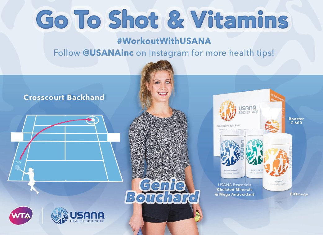 CharlestonOpen's tweet photo. Don’t miss #WorkoutWithUSANA at 2pm on stadium! @Madison_Keys &amp; @geniebouchard will show their fav shots! #VCO2016 https://t.co/DvASLWIBFq