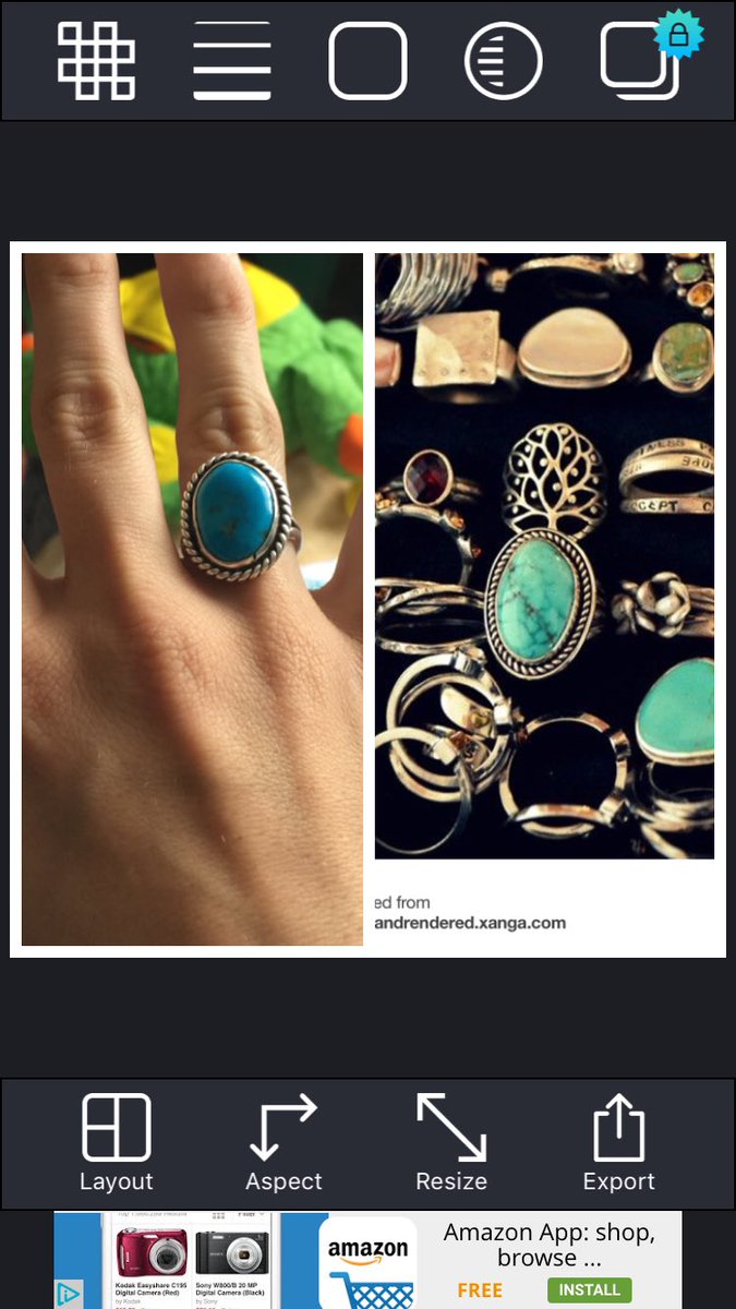 beansjean's tweet photo. When the ring your grandma gave you is on a Pinterest pin lol https://t.co/P9bECkHga8