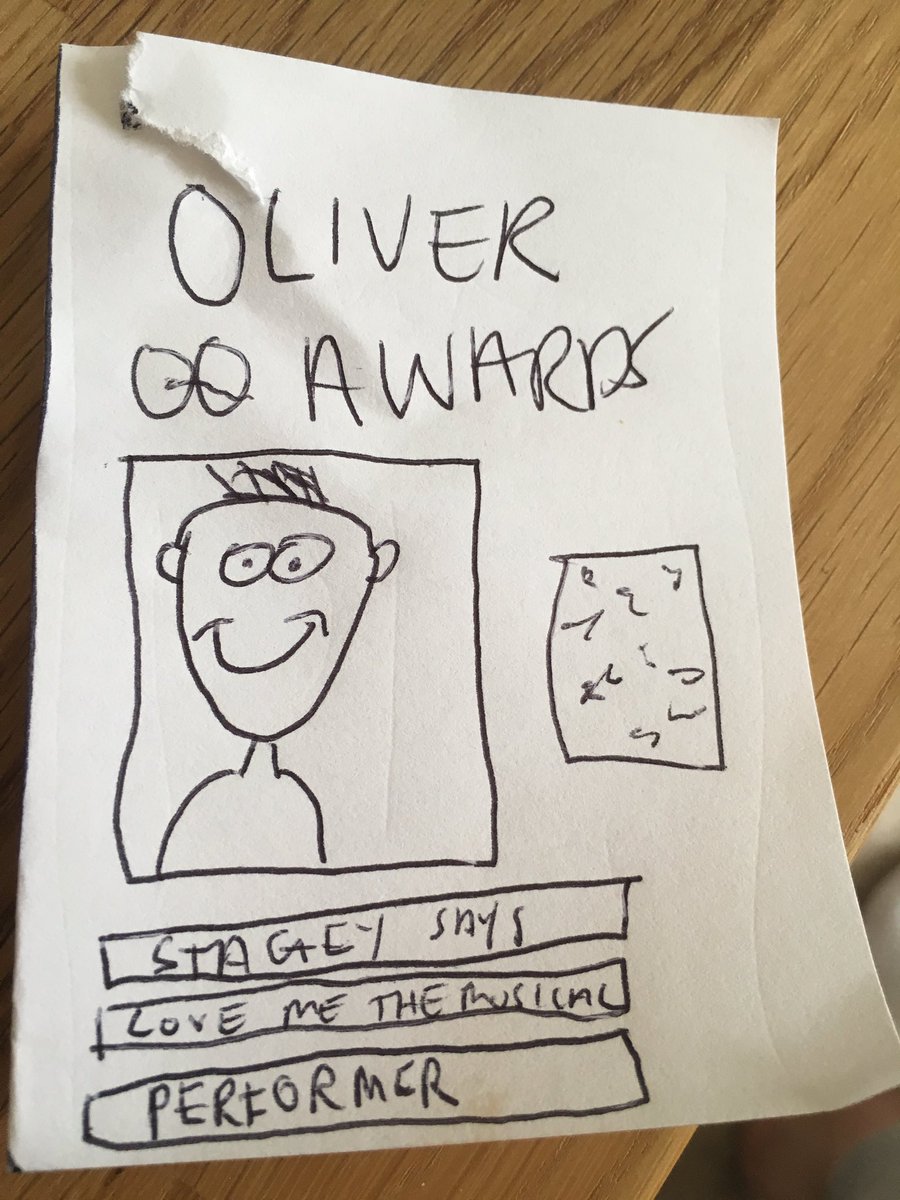 StageySays's tweet photo. "Can't wait for tonight guys!" 

#StageySays
#OlivierAwards https://t.co/nPKj9c7PmL