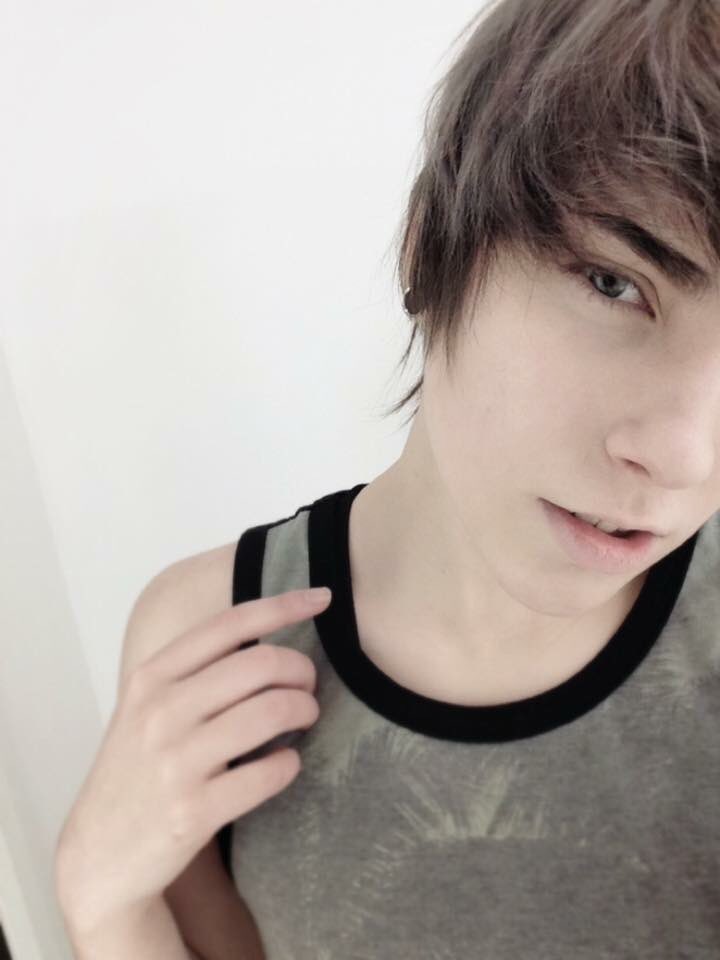 When ever I want to wear girly clothes I wear a wig because my hair won't work