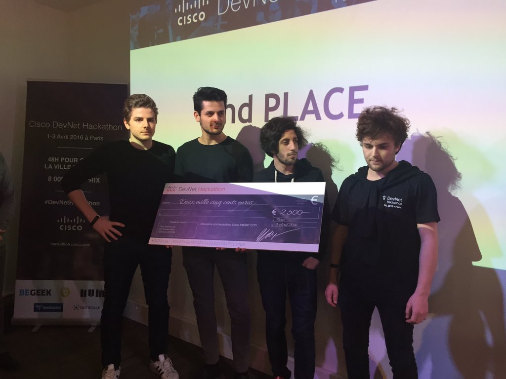 BeMyAppFR's tweet photo. Congratulations to the 2nd place winner Eden! @AntoineBungert #DevnetHackathon https://t.co/qLkGNkyBCk