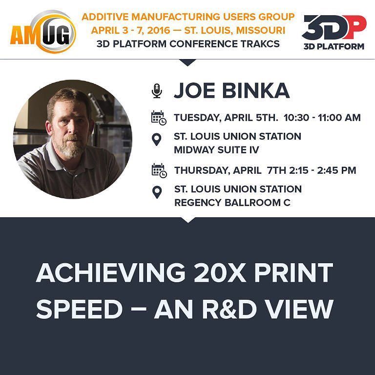 Coming up this Tuesday and Thursday at #AMUG2016, 3D Platform Lead Design Engineer Joe sha… ift.tt/1MLY09W