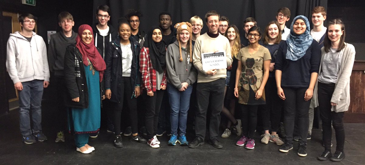 Thanks to <a href="/CCCOxfordAccess/">Corpus Access</a> for helping STEMM students see the mega importance of maths - #mathsmatters <a href="/xaveriansfc/">Xaverian College</a>