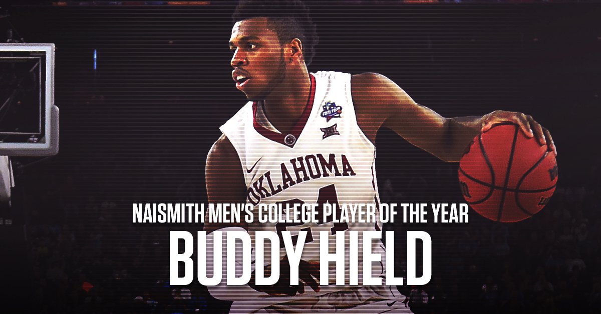 MarchMadnessMBB's tweet photo. Congrats to Buddy Hield on winning Naismith Player of the Year!

https://t.co/D7TG10rIUz #FinalFour https://t.co/upXztSmQJb