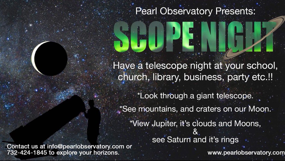 PearlObserv1's tweet photo. Book your #telescope #night with the #PearlObservatory today! https://t.co/wrjICd5Zff