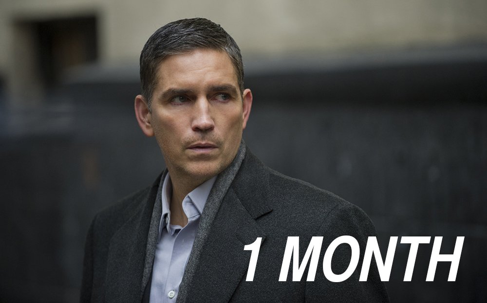 PersonInterest's tweet image. The Man in the Suit returns in 1 MONTH! #PersonOfInterest Season 5 premieres Tuesday, May 3.