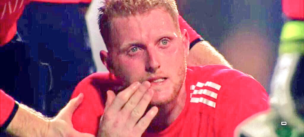 piersmorgan's tweet photo. Feel gutted, but not I suspect as gutted as @benstokes38.
Sport's a cruel mistress. 
He'll be our hero again soon. https://t.co/EPYzCWWXIQ