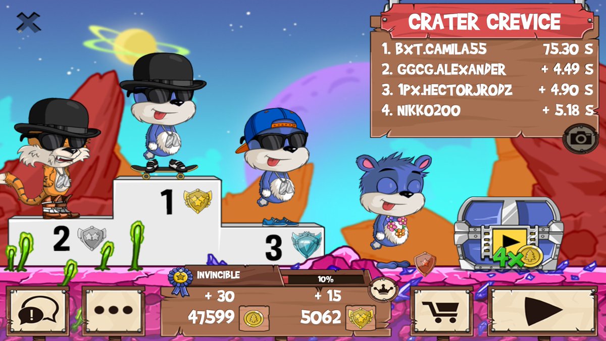 Camila19923's tweet photo. Get on my level, son! #funrun2 #Alexander #HectorJRodz #Nikko200 GOTCHA!! https://t.co/RvtBE3usDd