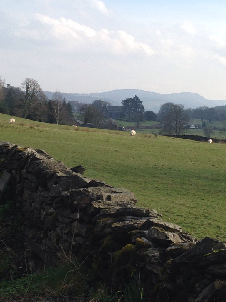 This afternoons view from HQ.