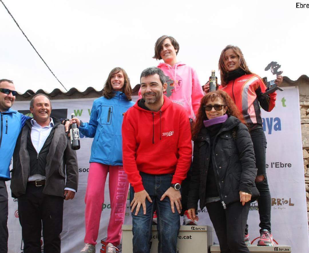 Podi femení 9 cursa muntanya Serra Fites #poblademassaluca
1.Marta Paulino
2.Lourdes Núñez
3.Charlotte Claverie