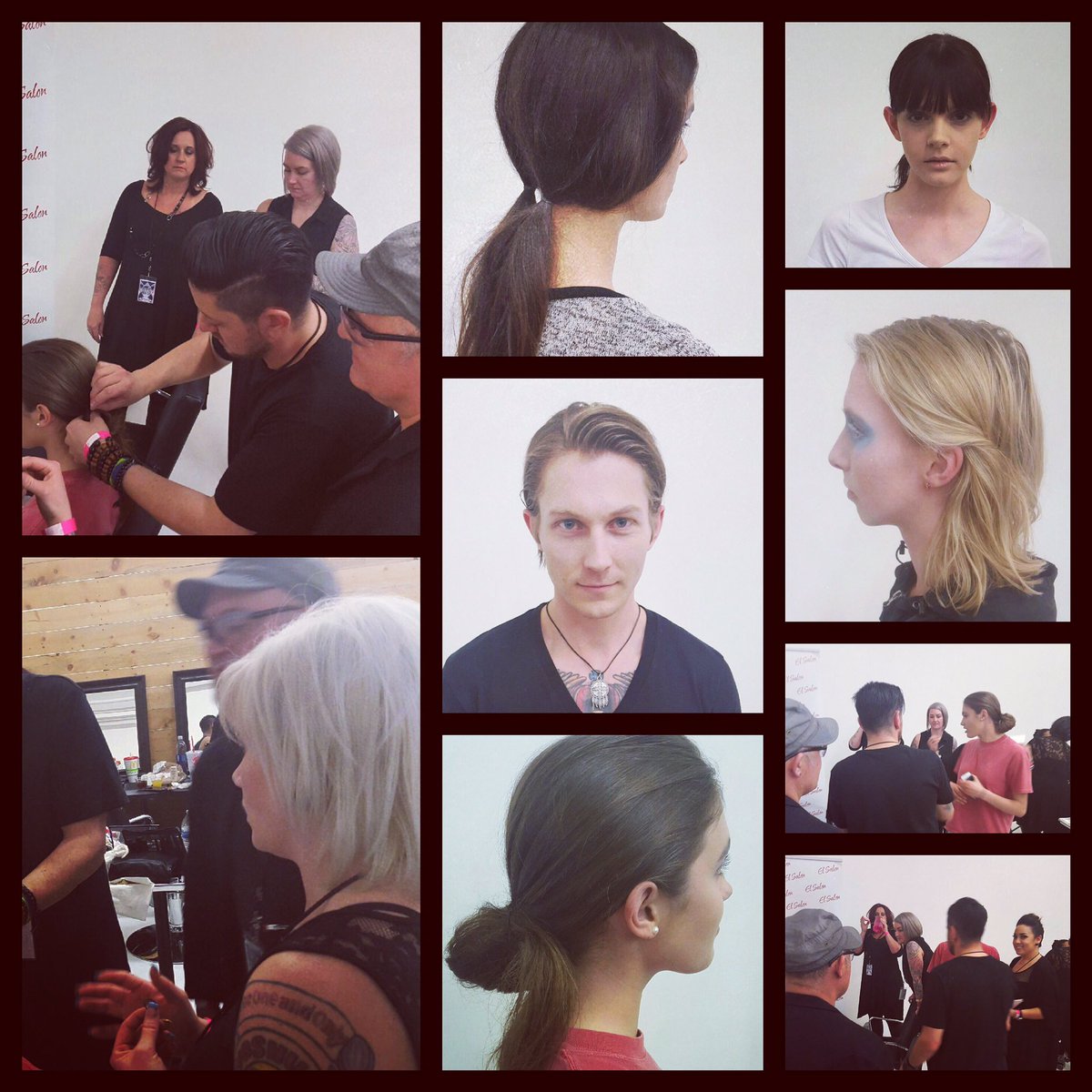 ElSalonDenver's tweet photo. Behind the scenes for Massif Fashion Week!  @ElSalonDenver https://t.co/hAtTFoU1Sa