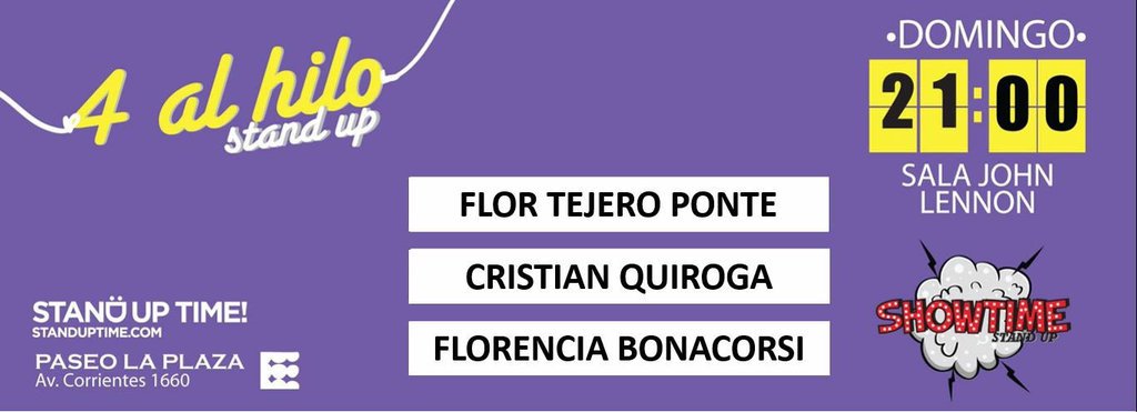 Hoy, 21 hs en <a href="/TheCavernBA/">The Cavern Bs As</a> hay #standup ! Invita <a href="/La_Continental/">La Continental</a>