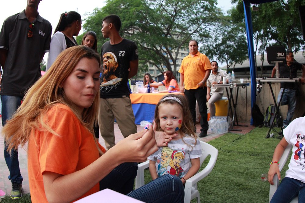 DvoLaGuaira's tweet image. #PRIMEA | Previo al arranque del partido, los más pequeños de la casa disfrutaron de diversas actividades