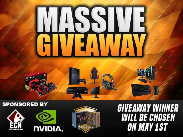 LTZONDA's tweet image. [GIVEAWAY] Aprils GIVEAWAY! £1000+ In Prizes, PC/CONSOLE Setup &amp;amp; A Nvidia 980Ti -Enter Here: wn.nr/ybTjst