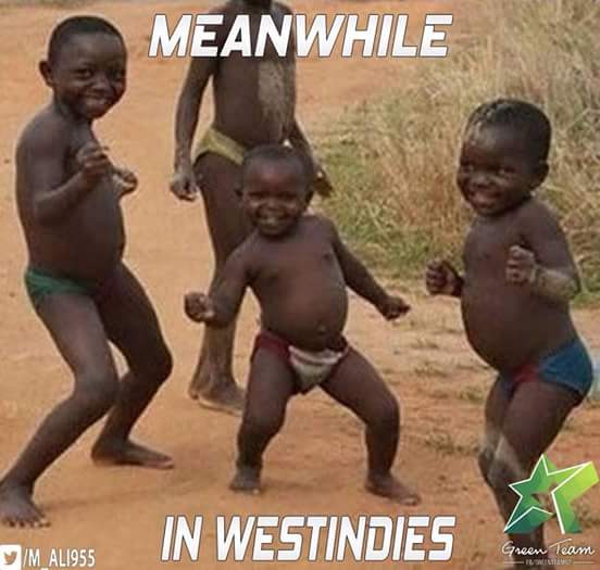 wadera_imran's tweet photo. The whole nation is celebrating the victory
#Westindies stun #Eng https://t.co/MaKCBk3z52