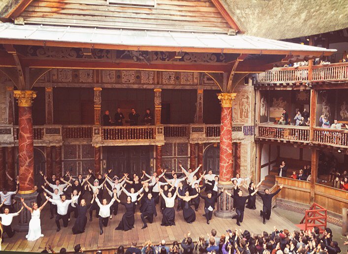 SpotlightUK's tweet photo. What an amazing show! Huge congrats to everyone in this year's #SamWanamakerFestival at @The_Globe - we loved it! https://t.co/2mKL4mOPoc