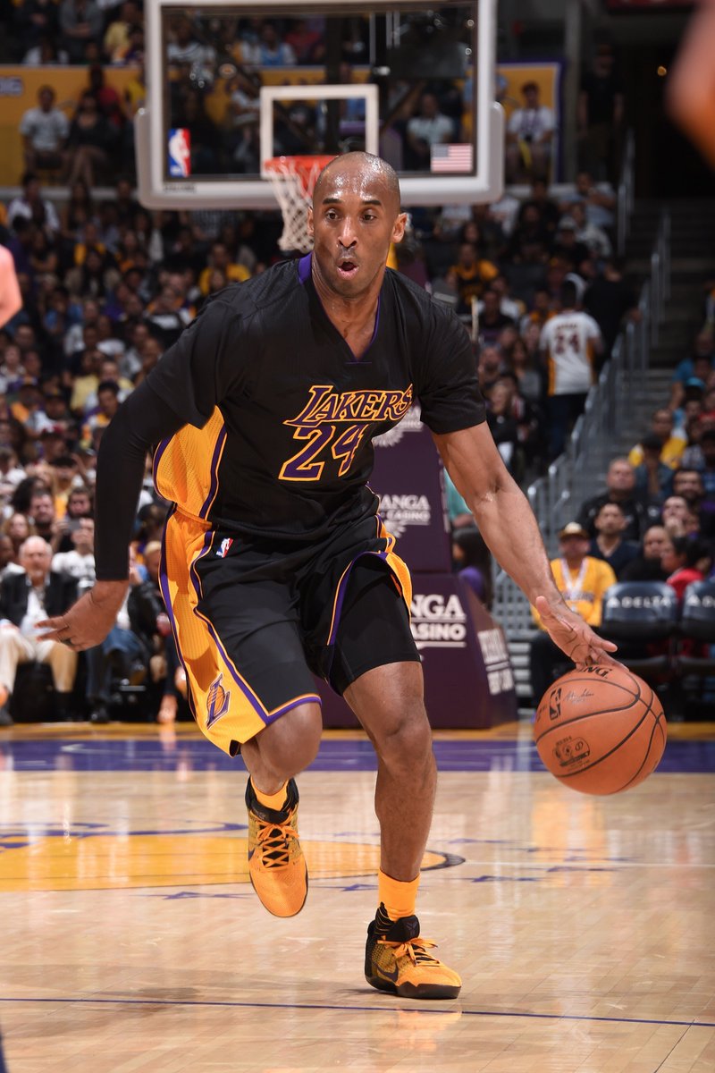 NBACanada's tweet photo. ๐ is ticking...only 10 more days remain in @kobebryant's historic career. #KB20 ๐ https://t.co/rU7iQZUHmp https://t.co/pNEr4wZG55