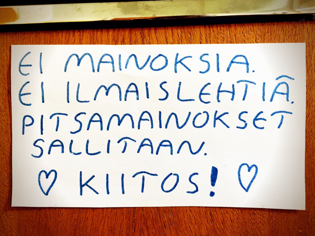 JormaAliHiha's tweet photo. Pitsamainokset sallitaan! https://t.co/SkVNwsYbbn