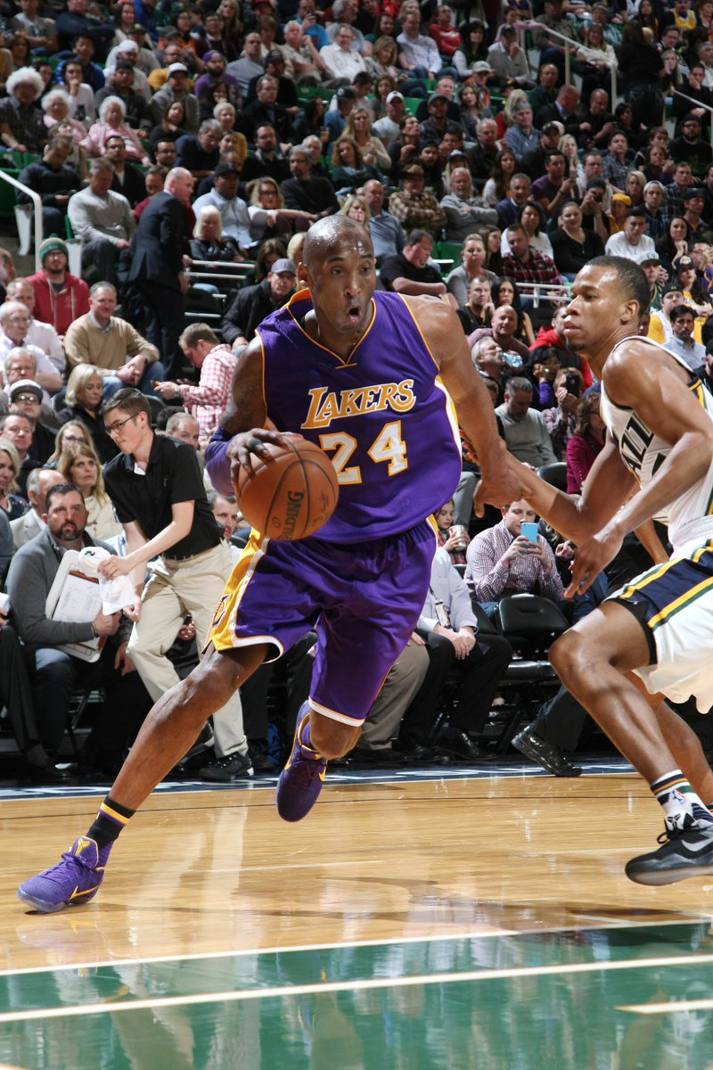 NBACanada's tweet photo. ๐ is ticking...only 10 more days remain in @kobebryant's historic career. #KB20 ๐ https://t.co/rU7iQZUHmp https://t.co/pNEr4wZG55